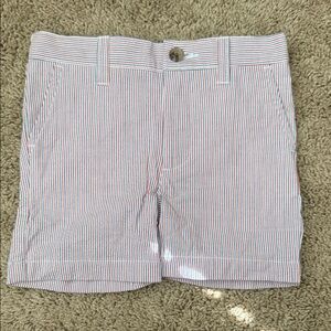 Crown & Ivy Red and White Striped Kids Shorts